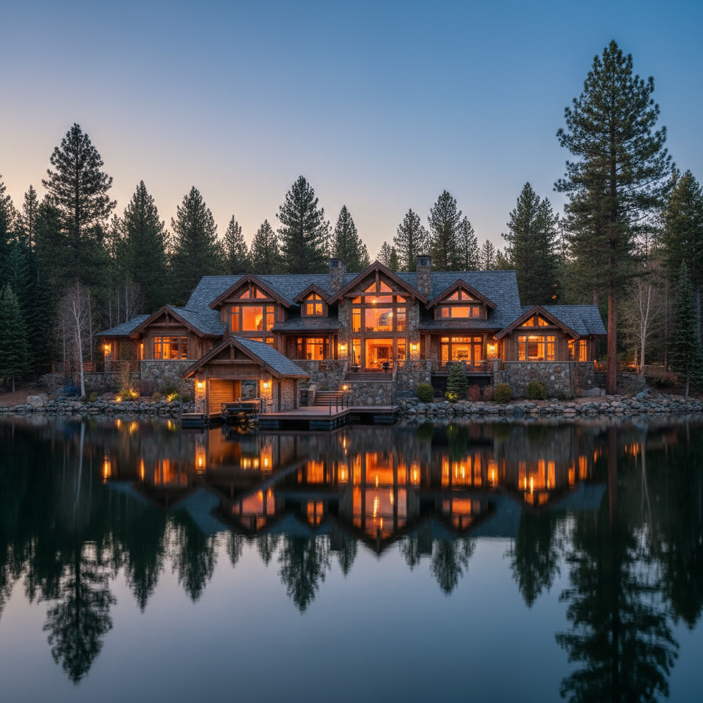 Before — Mountain Lodge Lakefront, Lake Arrowhead